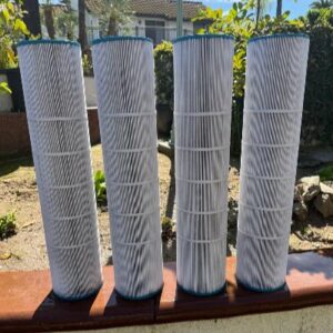 Filter After - Sunwave Pool Pros - Sunwave Pool Pros Clean pool cartridge filter after professional filter cleaning in Central Florida