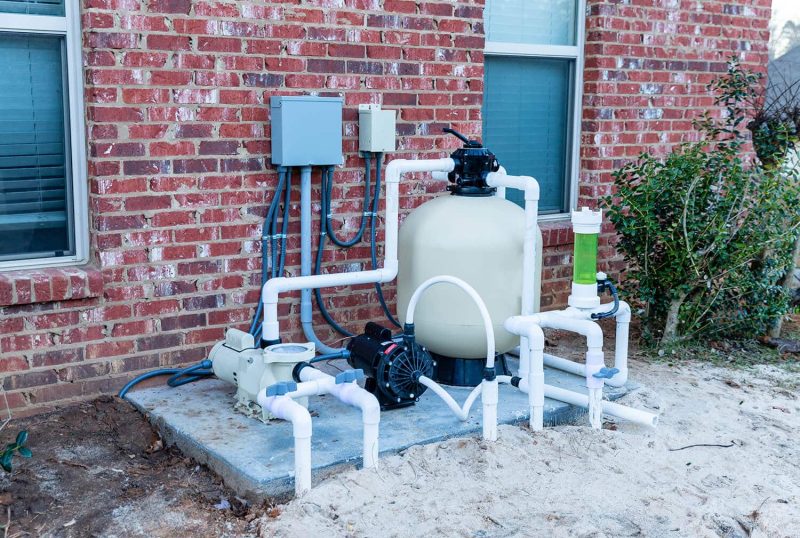 Residential Pool Filter Installation near Central Florida